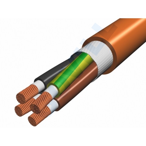 Tűzbiztos erőátviteli kábel NHXH-J 4x1.5 FE 180/E30